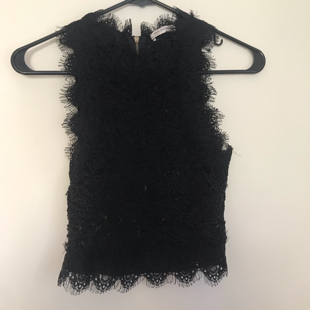 Beautiful ZARA Lace Blouse NWOT